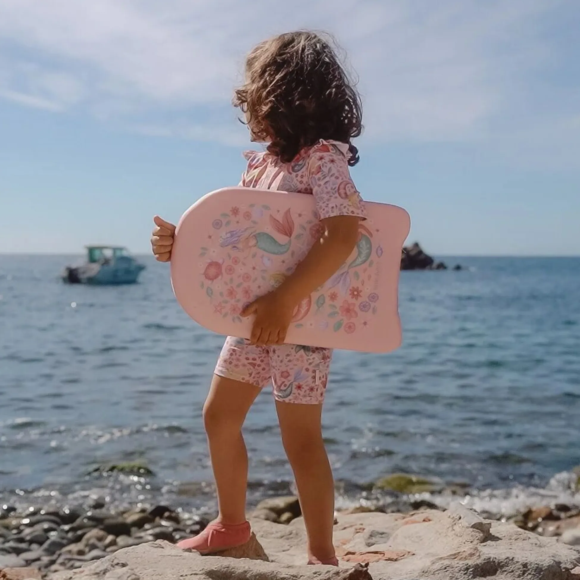 Swimming board - Pink - Dreamy Mermaid