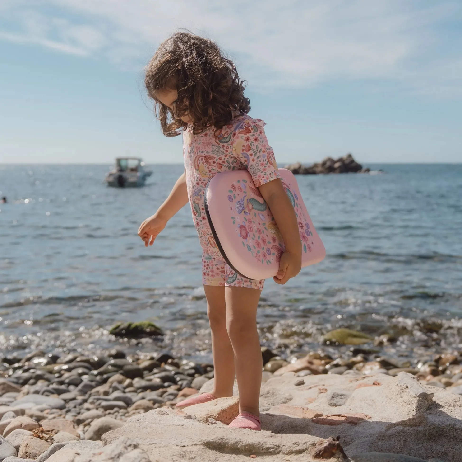 Swimming board - Pink - Dreamy Mermaid