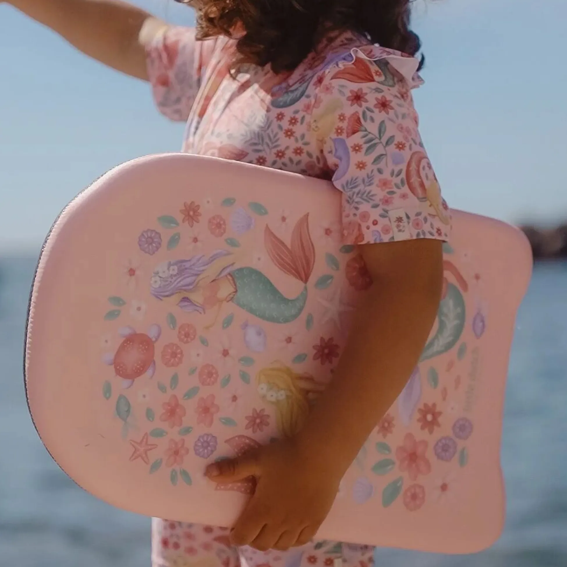 Swimming board - Pink - Dreamy Mermaid