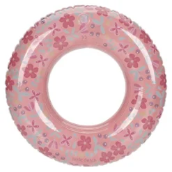 Swim Ring Pink Flowers 50 cm