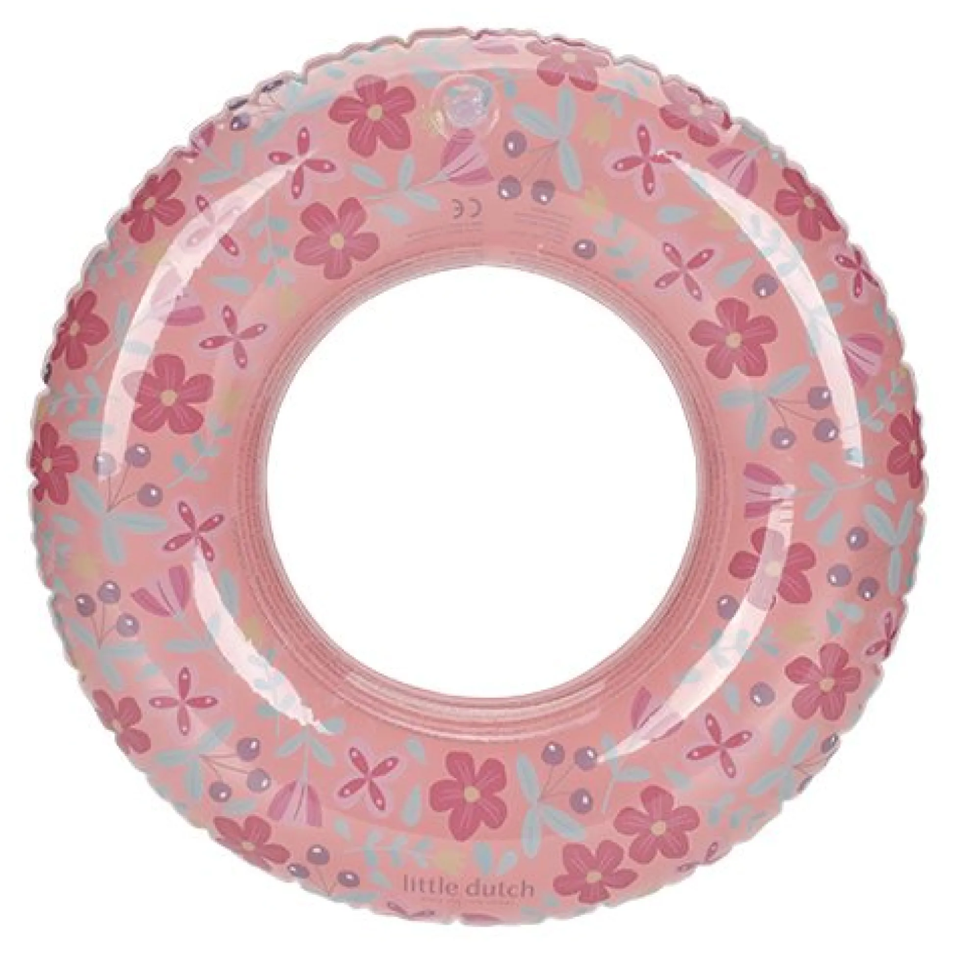 Swim Ring Pink Flowers 50 cm