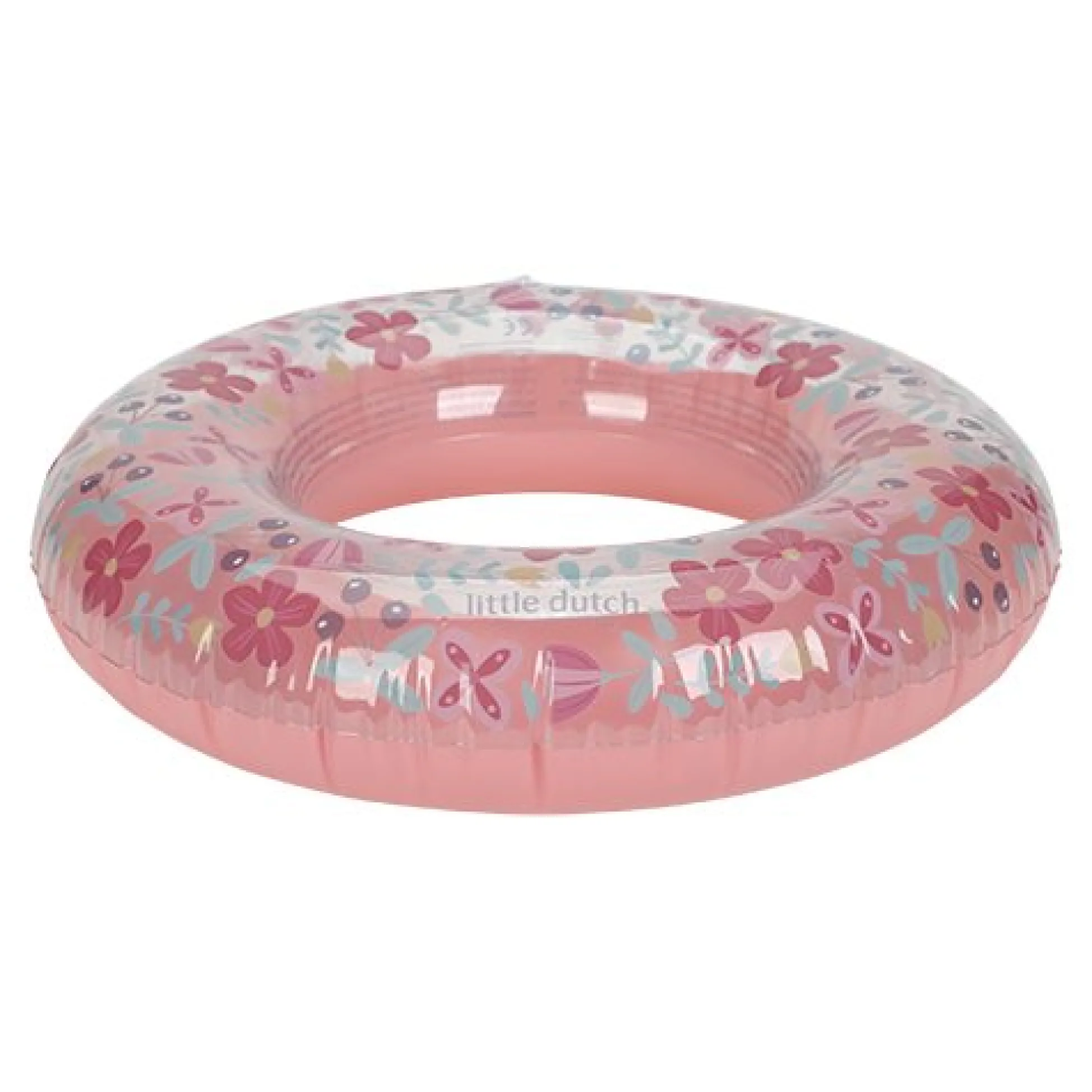 Swim Ring Pink Flowers 50 cm
