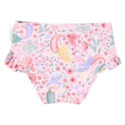 Swim set - UPF 40 - Pink - Mermaid print
