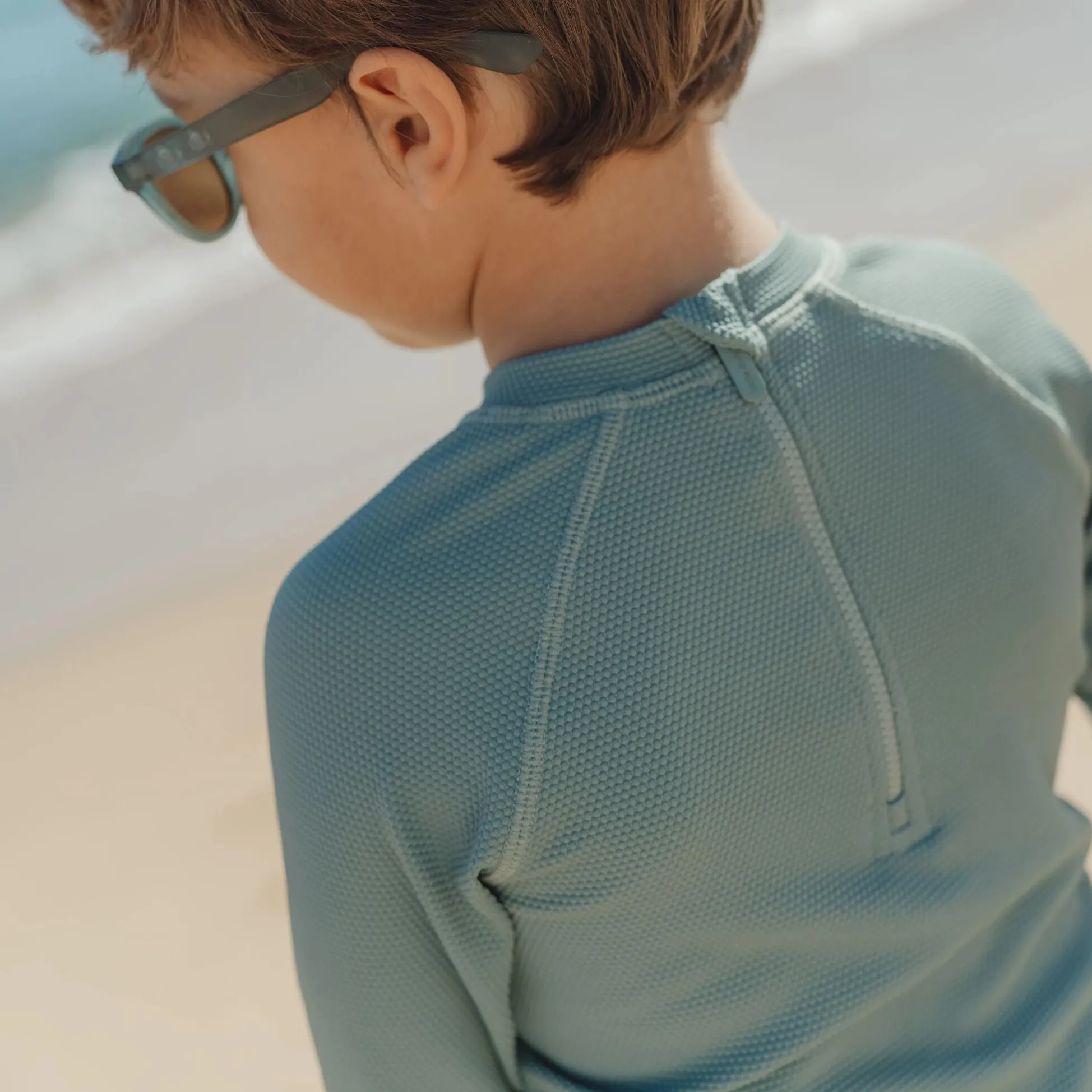 Swim shirt long sleeve - UPF 40 - Green