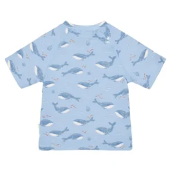 Swim shirt short sleeve - Blue - Ocean Splash