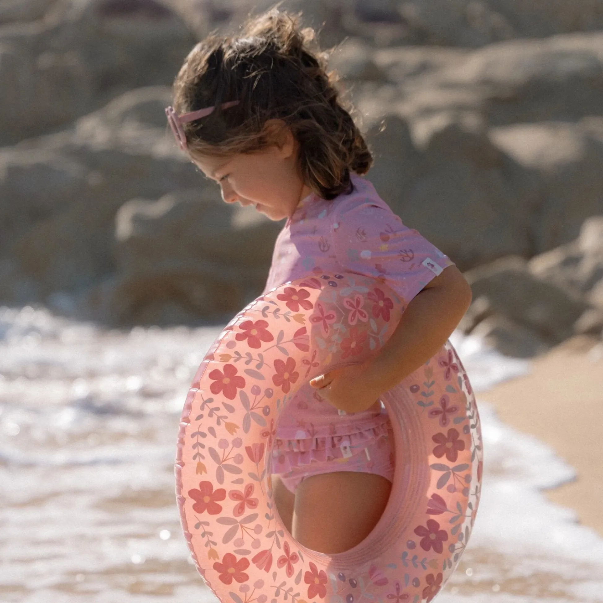 Swim shirt short sleeve - Multicolored - Ocean Treasures