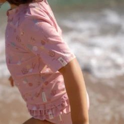 Swim shirt short sleeve - Multicolored - Ocean Treasures