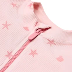 Swim shirt short sleeve - Pink - Shells