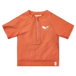 Swim shirt short sleeve - Red - Sea Life