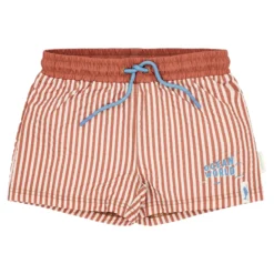 Swim shorts - Brown - Ocean Brown Stripes