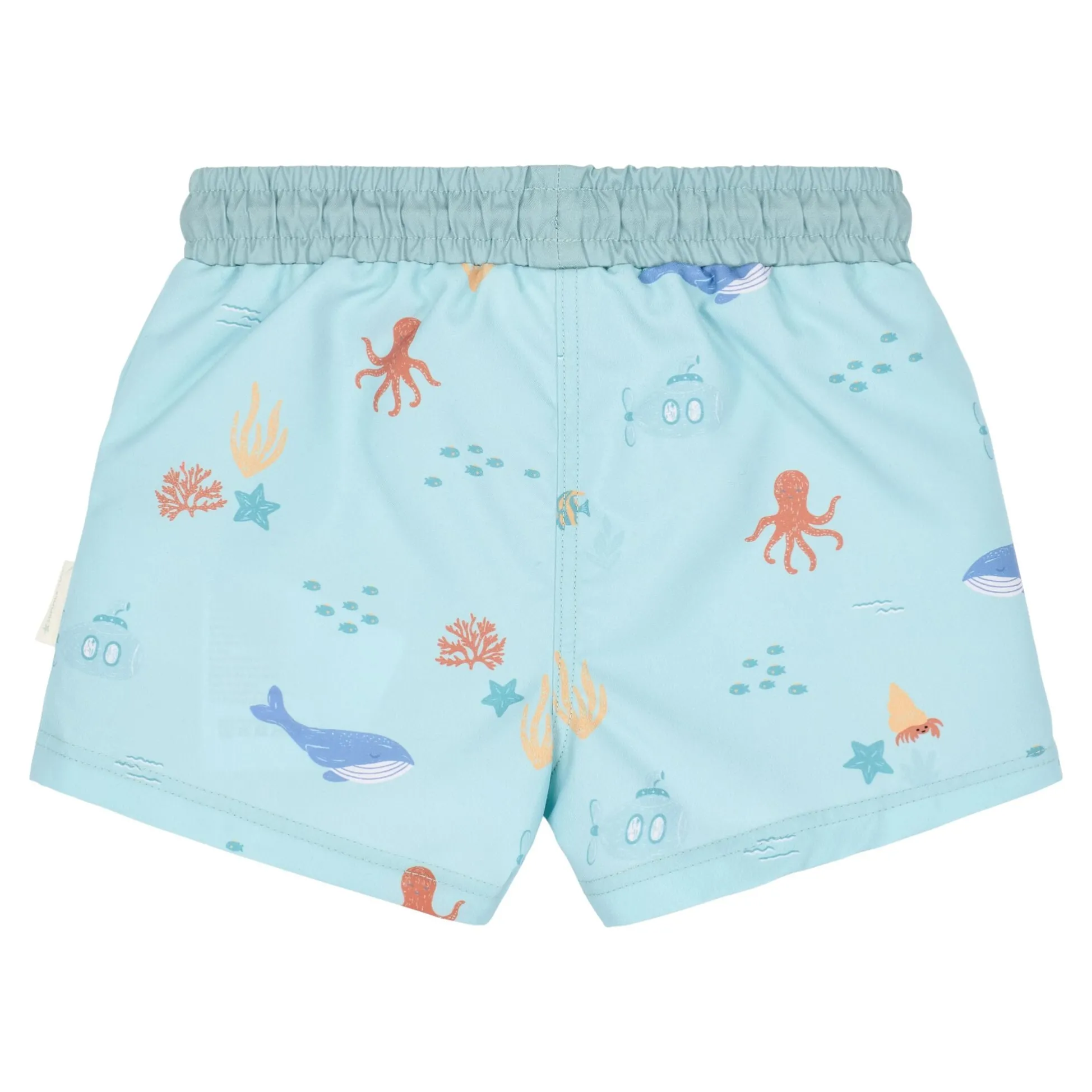 Swim Shorts - Green - Ocean Friends