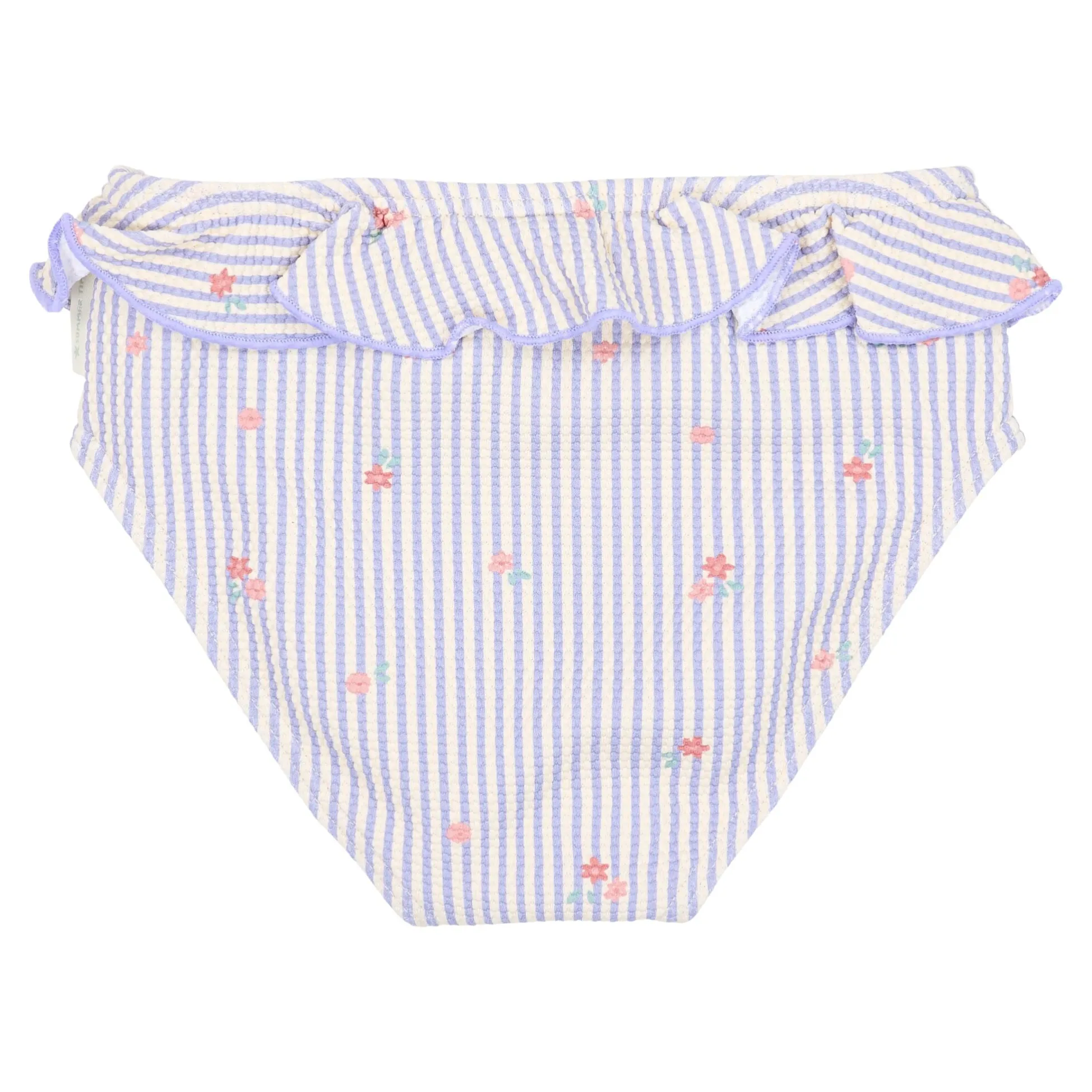 Swim shorts - Purple - Stripes