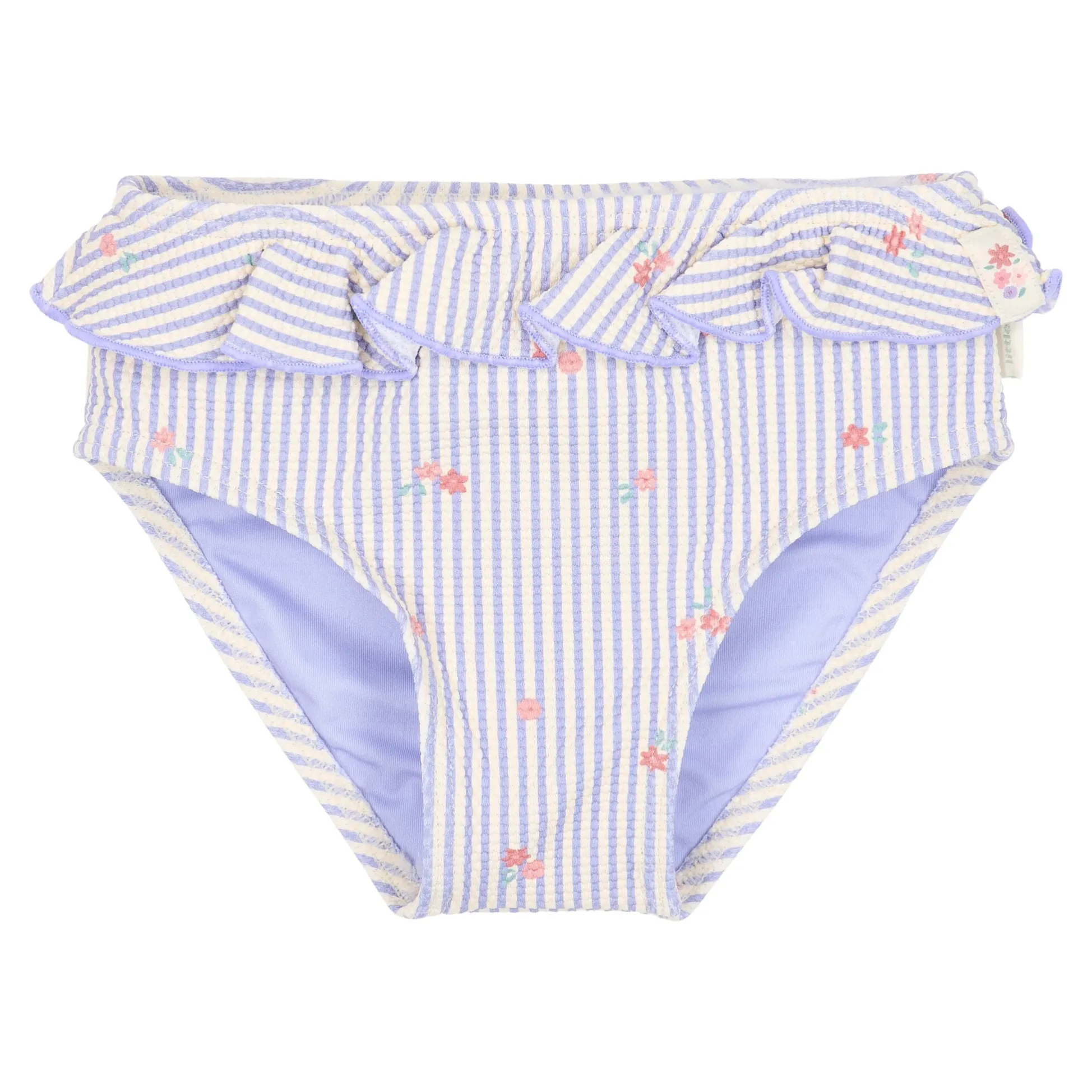 Swim shorts - Purple - Stripes