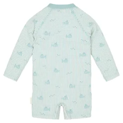 Swimsuit long sleeve - UPF 40 - Green - Ocean Adventure
