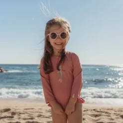 Swimsuit long sleeve - UPF 40 - Pink