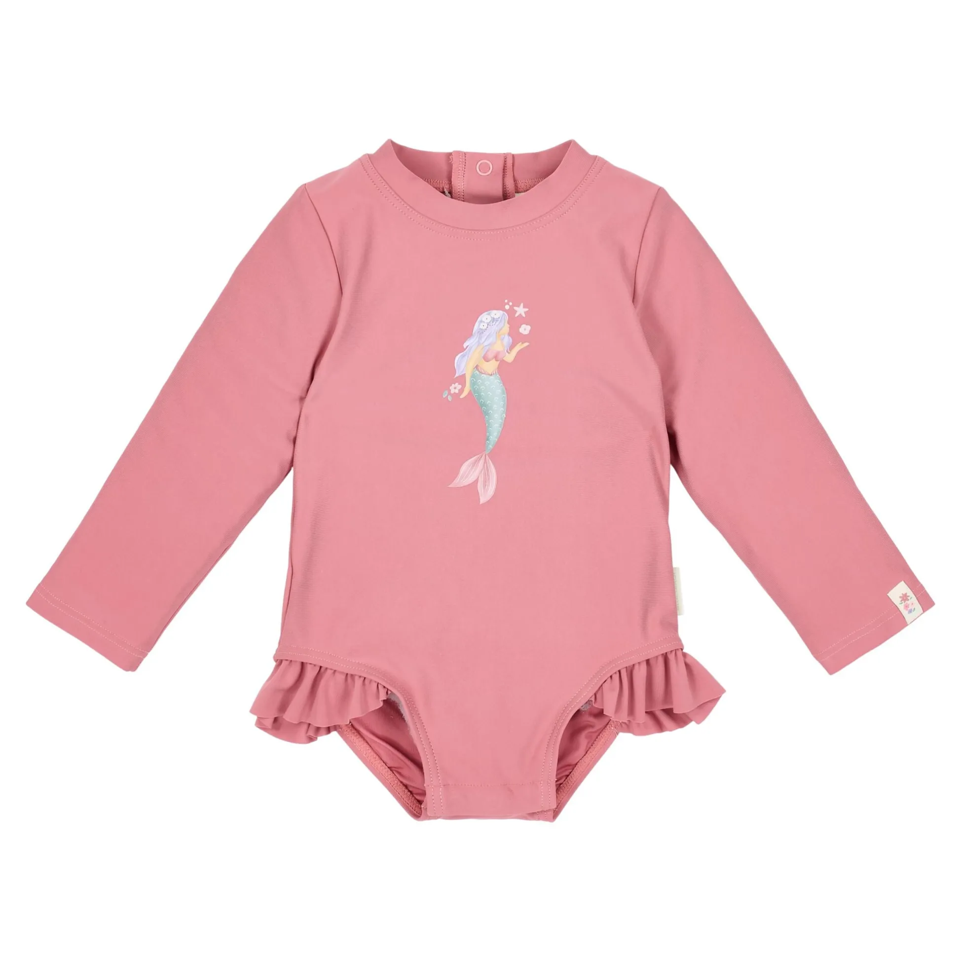 Swimsuit long sleeve - UPF 40 - Pink