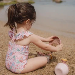 Swimsuit - Pink - Mermaid Print