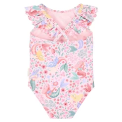 Swimsuit - Pink - Mermaid Print