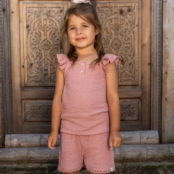 Tank top - Ruffles - Pink