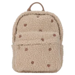 Teddy backpack taupe