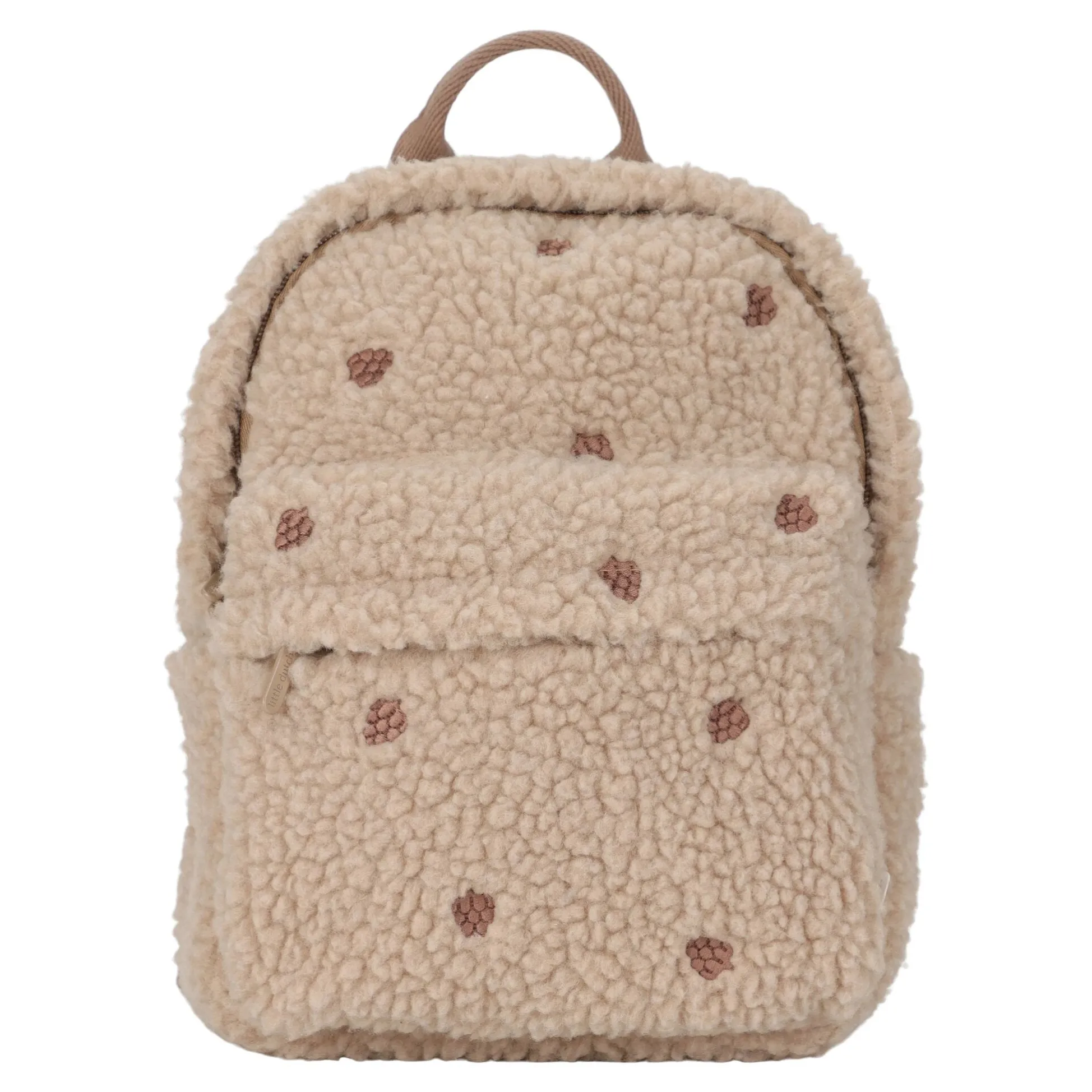 Teddy backpack taupe