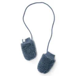 Teddy mittens - Blue - Newborn Naturals