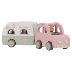 Toy car with caravan - Multicolored - Essentials