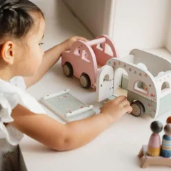 Toy car with caravan - Multicolored - Essentials
