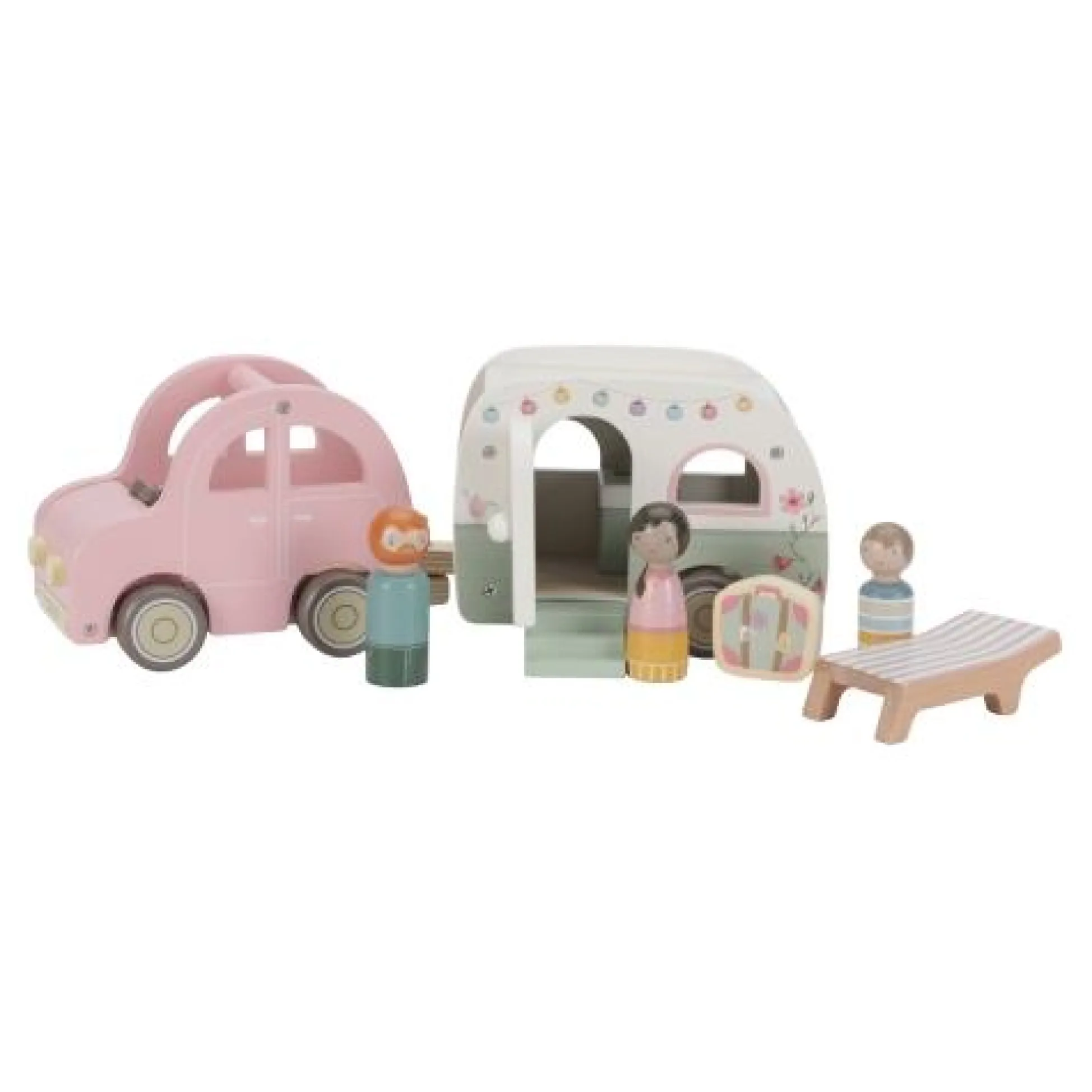 Toy car with caravan - Multicolored - Essentials