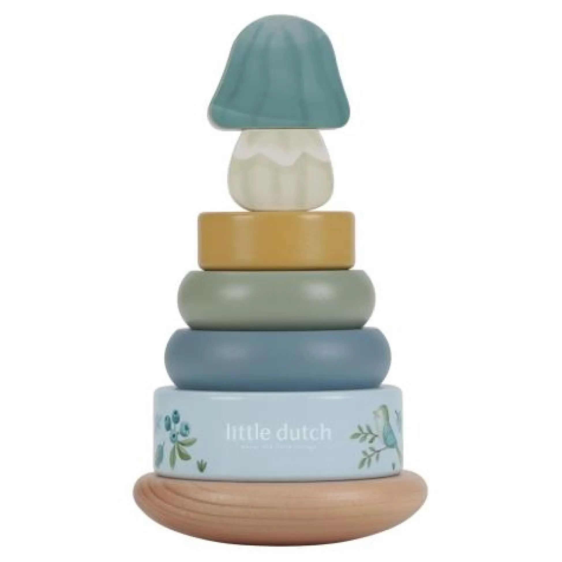 Tumble stacker - Blue - Forest Friends