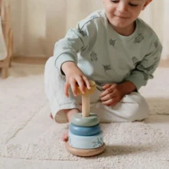 Tumble stacker - Blue - Forest Friends