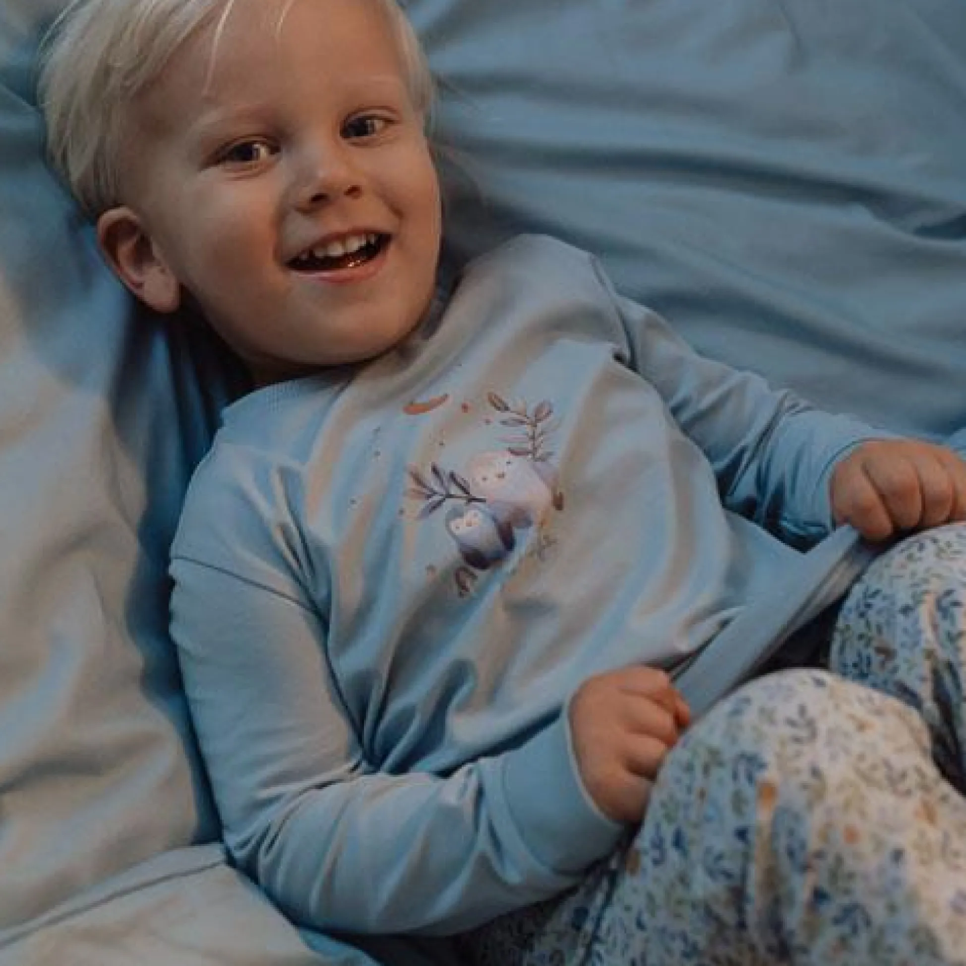 Two -part pajamas - blue - Forest Friends - Forest Adventure