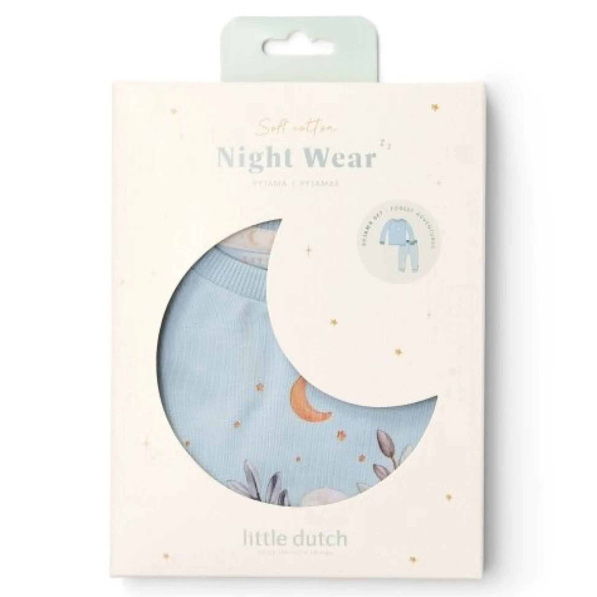 Two -part pajamas - blue - Forest Friends - Forest Adventure