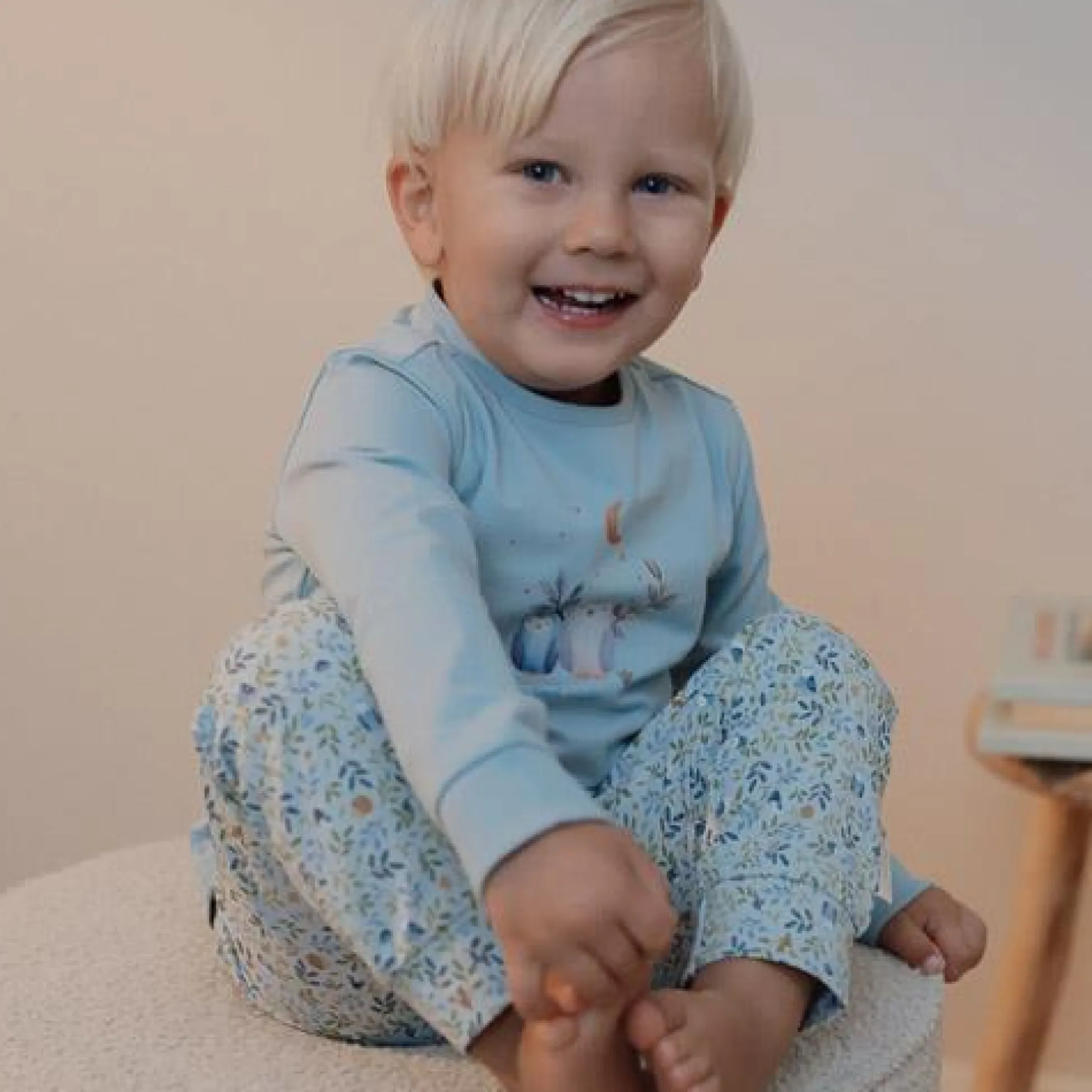 Two -part pajamas - blue - Forest Friends - Forest Adventure