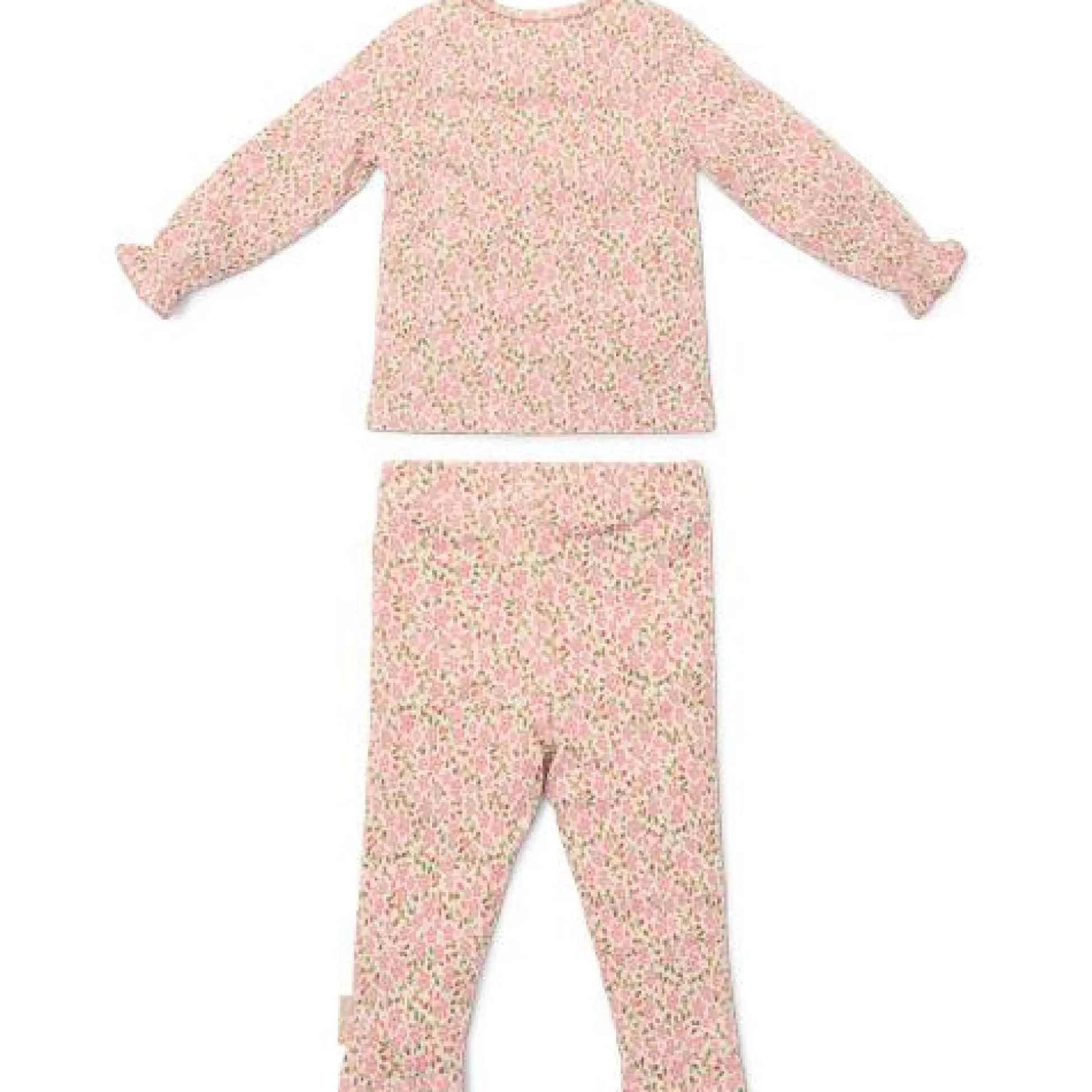 Two -part pajamas - pink - Fairy Garden - Fairy Floral