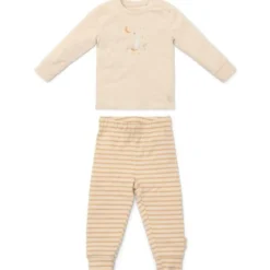 Two-piece pajamas - Sand - Striped