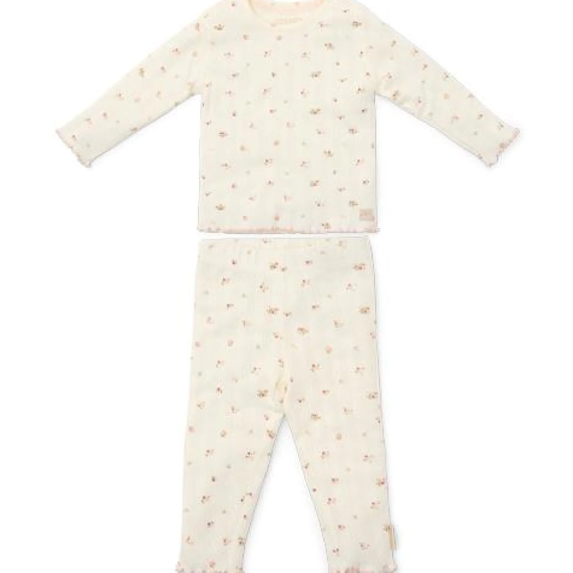 Two-piece pajamas - White - Fairy Garden - Fairy Blossom