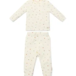 Two-piece pajamas - White - Forest Friends - Forest Treasures