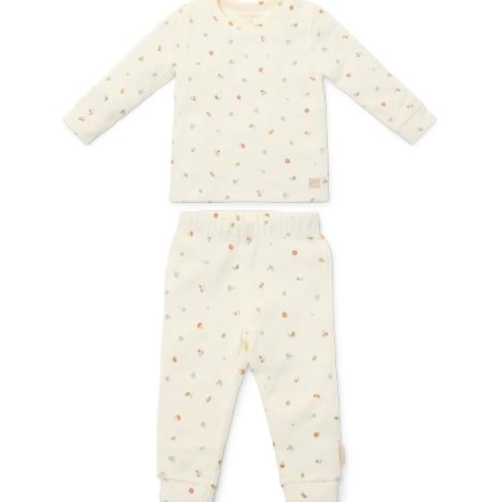 Two-piece pajamas - White - Forest Friends - Forest Treasures