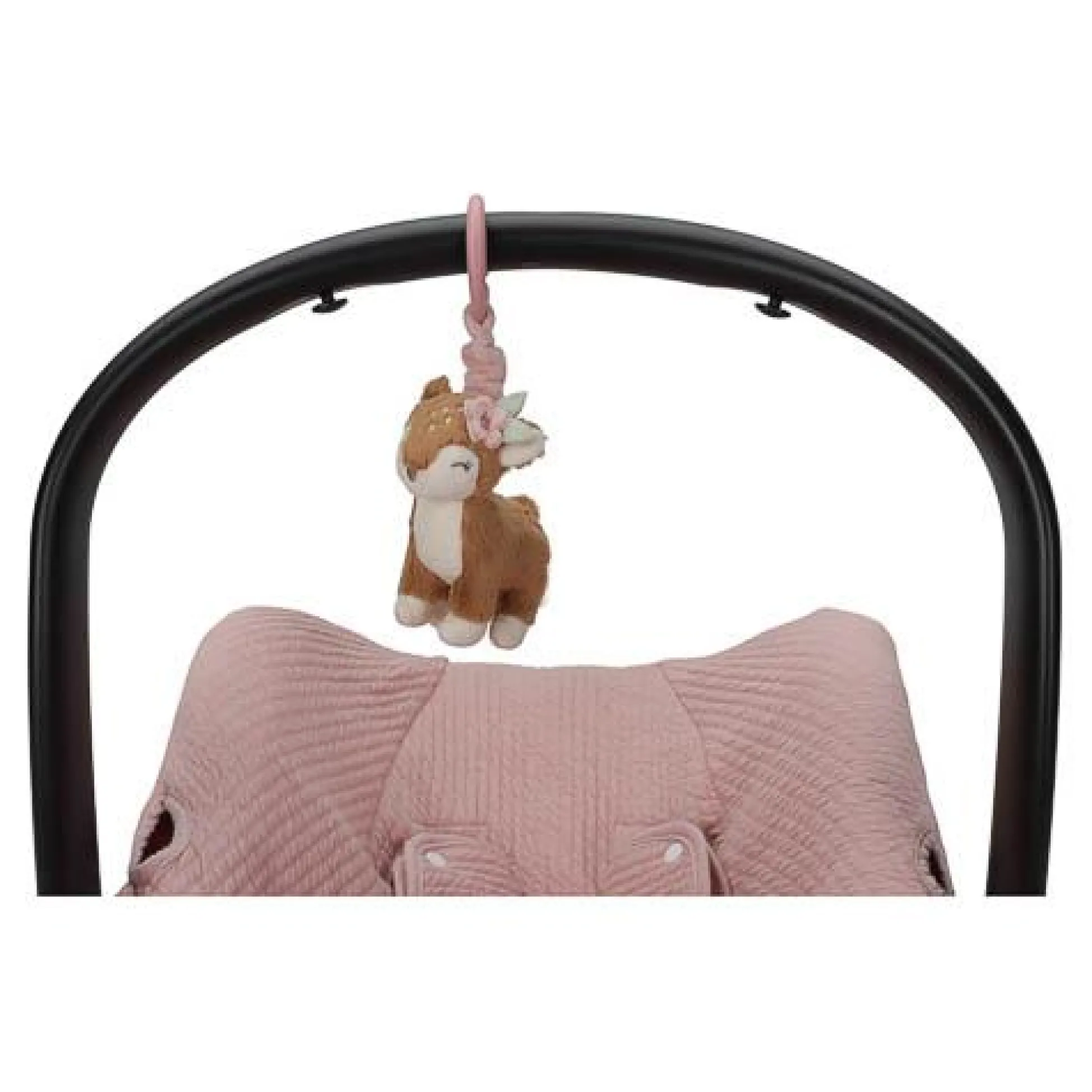 Vibrating Figure Deer - Pink - Fairy Garden