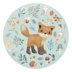 Wallpaper circle - Multicolored - Forest Friends - Forest Wonders