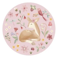 Wallpaper circle - Multicolored - Fairy Garden - Fairy Wonders