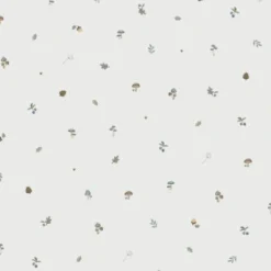 Wallpaper Sample - Multicolored - Forest Friends - Forest Treasures