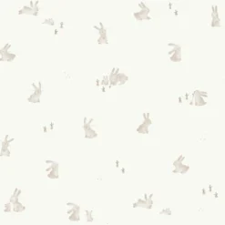 Wallpaper sample non-woven wallpaper Baby Bunny