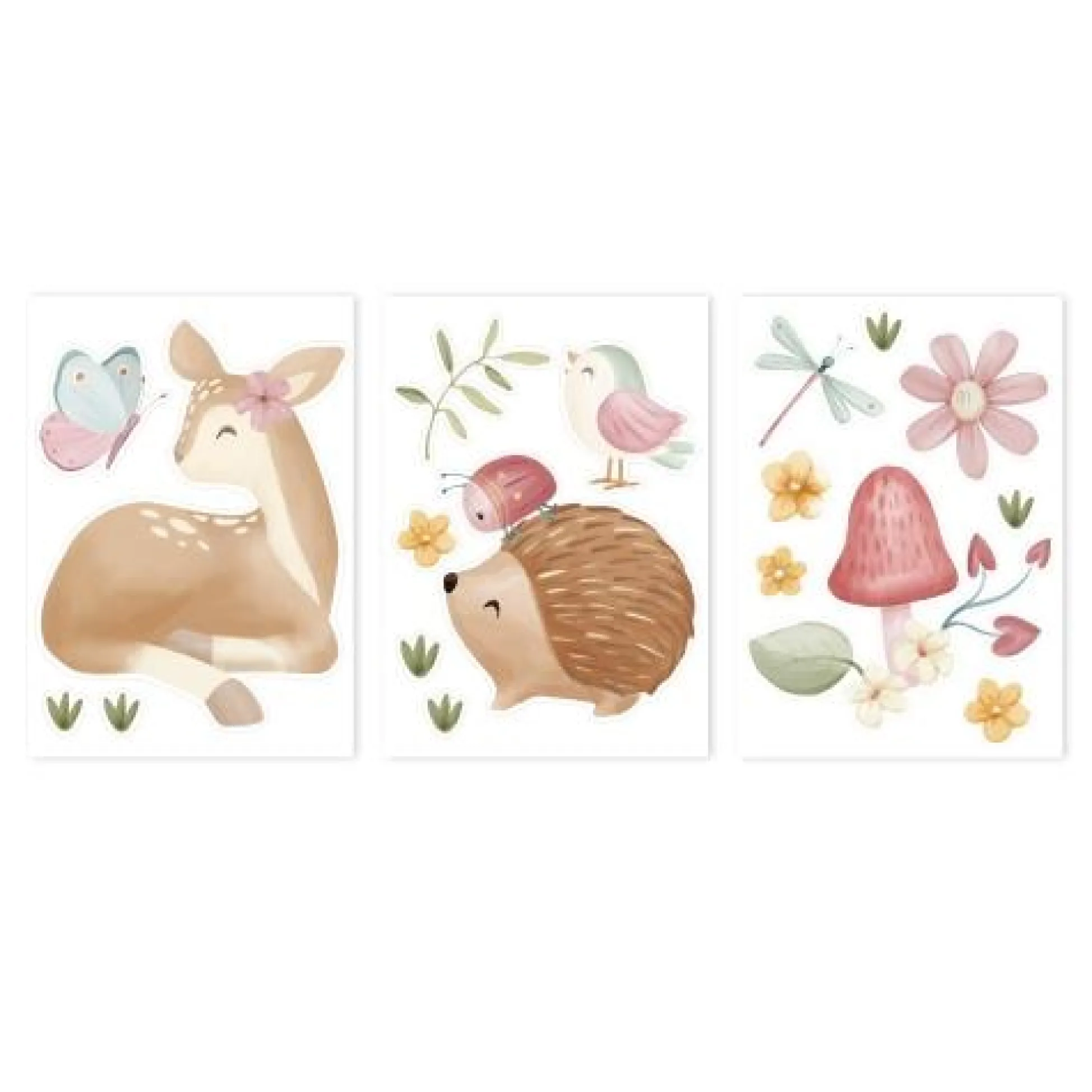 Wall stickers - Multicolored - Fairy Garden
