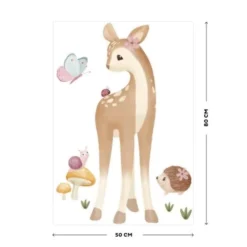 Wall stickers - Multicolored - Fairy Garden