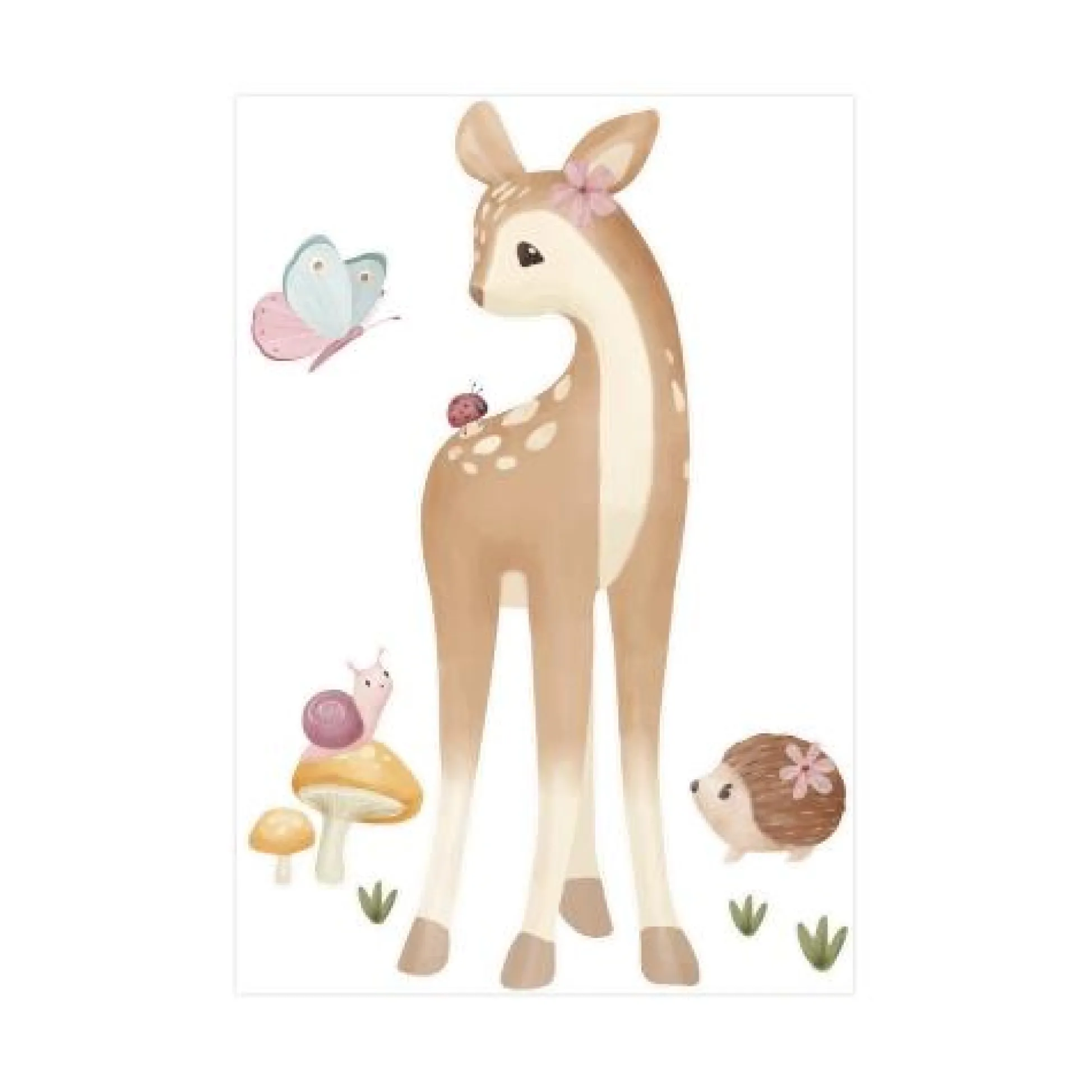 Wall stickers - Multicolored - Fairy Garden