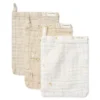 Washcloth set - Beige - Newborn Naturals - Little Goose