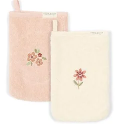 Washcloth set - Pink - Fairy Garden