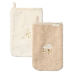 Washcloth set - White - Newborn Naturals - Baby Bunny